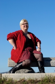 Marilyn Wann, famous fat rights activist and author of the book, \"FAT!SO? -- Because You Don\'t Have to Apologize for Your Size!\". In 2000, her fat rights activism was instrumental in obtaining passage of a height/weight anti-discrimination law in San Francisco, California -- only the fourth U.S. jurisdiction to offer such legal protection. Wann is an activist for the pro-fat acceptance movement.