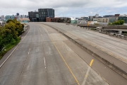 The freeway 280 leading to San Francisco is empty of traffic on March 31, 2020. Heavy traffic is usually the norm on this portion of the freeway.
Millions of San Francisco Bay Area  residents were ordered to stay home for the third week to slow the spread of the coronavirus as part of a lockdown effort.
Millions of San Francisco Bay Area  residents were ordered to stay home for the third week to slow the spread of the coronavirus as part of a lockdown effort.