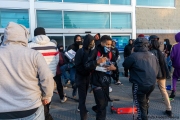 Looters stealing goods after they broke into the local Best Buy store in Emeryville , CA, on May 30, 2020.