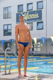 Björn  Seeliger during inside the campus of  the Univertisty of California in Berkeley, CA, on September 19, 2023. Björn Markus Seeliger is a Swedish swimmer who holds the Swedish record for 50 m backstroke.