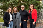 Everyone.AI teamGregory Renard,  AI ExpertAnne-Sophie Seret, Project Management (Red jacket)Céline Malvoisin, Speech Development Expert (Grey jacket and Glasses)Mathilde Cerioli, PhD, Neurodevelopment Expert (Black jacket)everyone.AI is non-profit with the mission to educate about the opportunities and risks of  Artificial Intelligence (AI) for children.