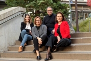 Everyone.AI teamGregory Renard,  AI ExpertAnne-Sophie Seret, Project Management (Red jacket)Céline Malvoisin, Speech Development Expert (Grey jacket and Glasses)Mathilde Cerioli, PhD, Neurodevelopment Expert (Black jacket)everyone.AI is non-profit with the mission to educate about the opportunities and risks of  Artificial Intelligence (AI) for children.