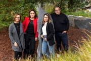 Everyone.AI teamGregory Renard,  AI ExpertAnne-Sophie Seret, Project Management (Red jacket)Céline Malvoisin, Speech Development Expert (Grey jacket and Glasses)Mathilde Cerioli, PhD, Neurodevelopment Expert (Black jacket)everyone.AI is non-profit with the mission to educate about the opportunities and risks of  Artificial Intelligence (AI) for children.