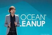 Boyan Slat, Founder and CEO of The Ocean Cleanup, speaks at a press conference in San Francisco on September 6, 2024. The Ocean Cleanup is an international non-profit dedicated to developing scalable technologies to remove plastic from the world\'s oceans.Six years after setting sail from San Francisco to tackle ocean plastic pollution, the organization has returned with invaluable expertise and technological advancements. Slat announced a bold achievement: the Great Pacific Garbage Patch (GPGP) could be eradicated within ten years, with an estimated cost of US$7.5 billion.Founded in 2013 by Boyan Slat, The Ocean Cleanup now employs a team of around 140 people and is headquartered in Rotterdam, the Netherlands.