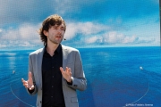 Boyan Slat, Founder and CEO of The Ocean Cleanup, speaks at a press conference in San Francisco on September 6, 2024. The Ocean Cleanup is an international non-profit dedicated to developing scalable technologies to remove plastic from the world\'s oceans.Six years after setting sail from San Francisco to tackle ocean plastic pollution, the organization has returned with invaluable expertise and technological advancements. Slat announced a bold achievement: the Great Pacific Garbage Patch (GPGP) could be eradicated within ten years, with an estimated cost of US$7.5 billion.Founded in 2013 by Boyan Slat, The Ocean Cleanup now employs a team of around 140 people and is headquartered in Rotterdam, the Netherlands.