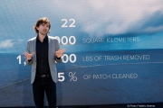 Boyan Slat, Founder and CEO of The Ocean Cleanup, speaks at a press conference in San Francisco on September 6, 2024. The Ocean Cleanup is an international non-profit dedicated to developing scalable technologies to remove plastic from the world\'s oceans.Six years after setting sail from San Francisco to tackle ocean plastic pollution, the organization has returned with invaluable expertise and technological advancements. Slat announced a bold achievement: the Great Pacific Garbage Patch (GPGP) could be eradicated within ten years, with an estimated cost of US$7.5 billion.Founded in 2013 by Boyan Slat, The Ocean Cleanup now employs a team of around 140 people and is headquartered in Rotterdam, the Netherlands.