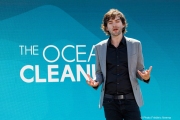 Boyan Slat, Founder and CEO of The Ocean Cleanup, speaks at a press conference in San Francisco on September 6, 2024. The Ocean Cleanup is an international non-profit dedicated to developing scalable technologies to remove plastic from the world's oceans.
Six years after setting sail from San Francisco to tackle ocean plastic pollution, the organization has returned with invaluable expertise and technological advancements. Slat announced a bold achievement: the Great Pacific Garbage Patch (GPGP) could be eradicated within ten years, with an estimated cost of US$7.5 billion.
Founded in 2013 by Boyan Slat, The Ocean Cleanup now employs a team of around 140 people and is headquartered in Rotterdam, the Netherlands.