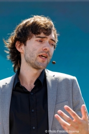 Boyan Slat, Founder and CEO of The Ocean Cleanup, speaks at a press conference in San Francisco on September 6, 2024. The Ocean Cleanup is an international non-profit dedicated to developing scalable technologies to remove plastic from the world's oceans.
Six years after setting sail from San Francisco to tackle ocean plastic pollution, the organization has returned with invaluable expertise and technological advancements. Slat announced a bold achievement: the Great Pacific Garbage Patch (GPGP) could be eradicated within ten years, with an estimated cost of US$7.5 billion.
Founded in 2013 by Boyan Slat, The Ocean Cleanup now employs a team of around 140 people and is headquartered in Rotterdam, the Netherlands.