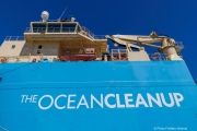 The two support vessels from The Ocean Cleanup docked in San Francisco on September 6, 2024, marking the organization's return after six years of groundbreaking work to develop technologies to eliminate ocean plastic pollution. 
The Ocean Cleanup is an international non-profit dedicated to developing scalable technologies to remove plastic from the world's oceans. It was founded in 2013 by Boyan Slat, employs a team of around 140 people, and is headquartered in Rotterdam, the Netherlands.