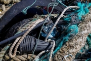 Plastic debris collected from the ocean are piled on the deck of The Ocean Cleanup's support vessel docked in San Francisco, CA, on September 6, 2024. This haul is part of the organization's ongoing mission to rid the world's oceans of plastic waste through innovative, large-scale cleanup technologies.
The Ocean Cleanup, founded by Boyan Slat in 2013, is an international non-profit focused on developing scalable technologies to remove plastic from the world’s oceans. The organization employs around 140 people and is headquartered in Rotterdam, the Netherlands.