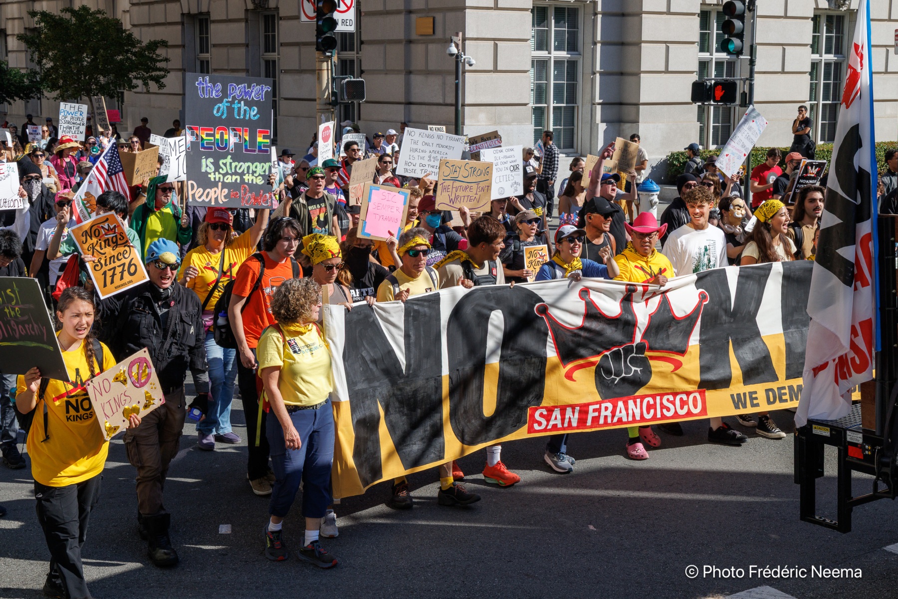 No Kings Protest in San Francisco