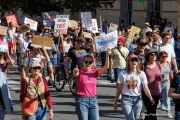 Tens of thousands marched through the streets of San Francisco, CA, on October 18, 2025, during a “No Kings” protest, one of more than 2,700 rallies nationwide opposing what organizers call President Donald Trump’s “authoritarian” agenda. Tens of thousands marched through the streets of San Francisco, CA, on October 18, 2025, during a “No Kings” protest, one of more than 2,700 rallies nationwide opposing what organizers call President Donald Trump’s “authoritarian” agenda.