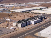 EdgeCore Digital Infrastructure’s new hyperscale data center campus under construction in the Tahoe Reno Industrial Center east of Sparks (TRIC) , Nevada.The project is designed to support up to 216 megawatts of critical IT load, making it one of the largest data center developments in Northern Nevada. The EdgeCore campus is designed for large scale cloud and AI workloads and includes its own dedicated electrical substation and high capacity fiber connections back to Reno.