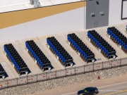 The cooling system at the Novva Data Centers campus in the Tahoe Reno Industrial Center (TRIC) east of Sparks, NV. It is part of the new generation of hyperscale infrastructure reshaping the region into a major center for cloud computing and artificial intelligence. The facility was designed to support massive computing workloads with large scale power capacity, high speed fiber connectivity, and advanced cooling systems adapted to the desert climate. Like many hyperscale developments in the area, Novva benefits from Nevada’s business friendly environment, relatively low energy costs, and fast network access to the Bay Area, making northern Nevada an increasingly strategic location for the digital infrastructure powering AI, cloud services, and data storage.