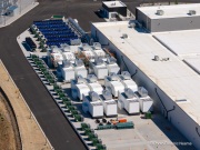 The cooling system at the Novva Data Centers campus in the Tahoe Reno Industrial Center (TRIC) east of Sparks, NV. It is part of the new generation of hyperscale infrastructure reshaping the region into a major center for cloud computing and artificial intelligence. The facility was designed to support massive computing workloads with large scale power capacity, high speed fiber connectivity, and advanced cooling systems adapted to the desert climate. Like many hyperscale developments in the area, Novva benefits from Nevada’s business friendly environment, relatively low energy costs, and fast network access to the Bay Area, making northern Nevada an increasingly strategic location for the digital infrastructure powering AI, cloud services, and data storage.