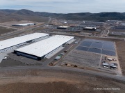 Redwood Materials at Tahoe Reno Industrial Center (TRIC) east of Sparks, NV,  is developing a new model for powering the energy-intensive digital economy by combining recycled electric vehicle batteries with large solar installations. Through its Redwood Energy division, the company repurposes used EV battery packs into massive stationary storage systems that can store solar power and help supply electricity to nearby AI and hyperscale data centers. Located at Redwood’s Sparks campus within TRIC, the project reflects the growing convergence of renewable energy, battery recycling, and cloud infrastructure in northern Nevada, where technology companies are seeking faster, cleaner ways to meet the enormous power demands of artificial intelligence and large-scale computing.
