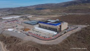 The Vantage Data Centers campus in the Tahoe Reno Industrial Center (TRIC) east of Sparks, NV, is part of the rapidly expanding hyperscale infrastructure landscape in northern Nevada, supporting large scale cloud computing and AI workloads. Like many facilities in the region, it relies on highly engineered cooling systems designed for the desert environment, combining efficient air handling with evaporative processes where water plays a measurable role in thermal management. Nearby, retention ponds and engineered water basins associated with industrial and infrastructure development in the area also reflect how water is stored, managed, and reused across large scale facilities in TRIC. The campus benefits from Nevada’s low power costs, abundant land, and strong fiber connectivity to West Coast markets, positioning it as a key node in the growing ecosystem of hyperscale data centers around Reno and Sparks.