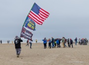 “No Kings” protests drew thousands of people in San Francisco, CA,  on March 27, 2026, as part of a nationwide day of action opposing President Donald Trump’s administration. The rallies were among thousands held across the United States, with demonstrators raising concerns about what they describe as threats to free speech, voting rights, and the war in Iran.