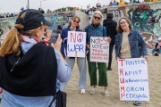 “No Kings” protests drew thousands of people in San Francisco, CA, on March 27, 2026, as part of a nationwide day of action opposing President Donald Trump’s administration. The rallies were among thousands held across the United States, with demonstrators raising concerns about what they describe as threats to free speech, voting rights, and the war in Iran.