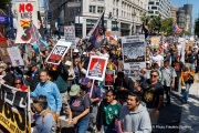 “No Kings” protests drew thousands of people in San Francisco, CA,  on March 27, 2026, as part of a nationwide day of action opposing President Donald Trump’s administration. The rallies were among thousands held across the United States, with demonstrators raising concerns about what they describe as threats to free speech, voting rights, and the war in Iran.