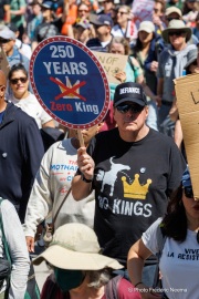 “No Kings” protests drew thousands of people in San Francisco, CA,  on March 27, 2026, as part of a nationwide day of action opposing President Donald Trump’s administration. The rallies were among thousands held across the United States, with demonstrators raising concerns about what they describe as threats to free speech, voting rights, and the war in Iran.