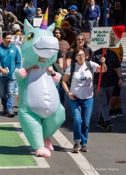 “No Kings” protests drew thousands of people in San Francisco, CA,  on March 27, 2026, as part of a nationwide day of action opposing President Donald Trump’s administration. The rallies were among thousands held across the United States, with demonstrators raising concerns about what they describe as threats to free speech, voting rights, and the war in Iran.