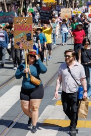 “No Kings” protests drew thousands of people in San Francisco, CA,  on March 27, 2026, as part of a nationwide day of action opposing President Donald Trump’s administration. The rallies were among thousands held across the United States, with demonstrators raising concerns about what they describe as threats to free speech, voting rights, and the war in Iran.