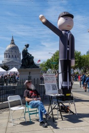 “No Kings” protests drew thousands of people in San Francisco, CA,  on March 27, 2026, as part of a nationwide day of action opposing President Donald Trump’s administration. The rallies were among thousands held across the United States, with demonstrators raising concerns about what they describe as threats to free speech, voting rights, and the war in Iran.