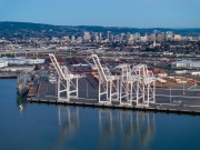 The Iconic Giant Cranes of the Port of Oakland, CA