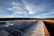 Installation by PPC Solar  of a 200-KW rooftop PV system on one of the buildings of the Thornburg Campus  in Santa Fe.