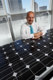 Reyad Fezzani, CEO of BP Solar, during an interview with Garrett Hering at BP Solar offices  in San Francisco, CA, on September 15, 2009.