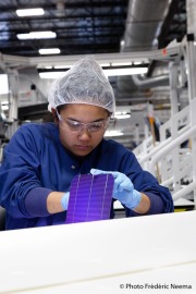 Manufacturing process at Solarworld in Hillsboro, OR, on May 23, 2011.