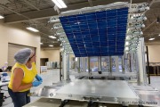 Manufacturing process at Silicon Energy in Mountain Iron, MN, on August 16, 2012.