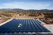 Installation by PPC Solar  of a 200-KW rooftop PV system on one of the buildings of the Thornburg Campus  in Santa Fe.