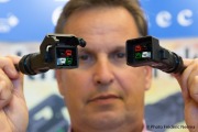 SolarSpek pack by APP on display at Intersolar North America in San Francisco on July 12, 2012.